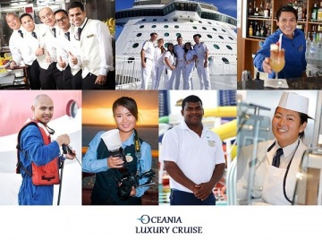 Ofertas de emprego de Oceania Luxury Cruise